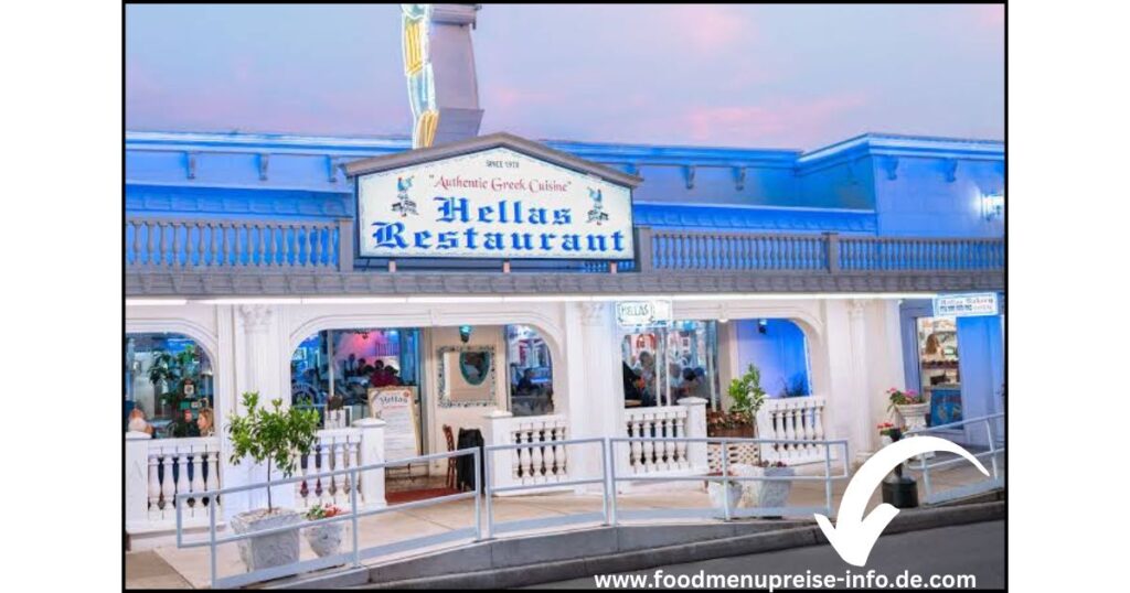 location of Hellas Restaurant