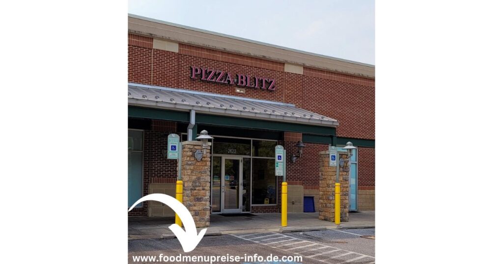 Location of Pizza Blitz Restaurant
